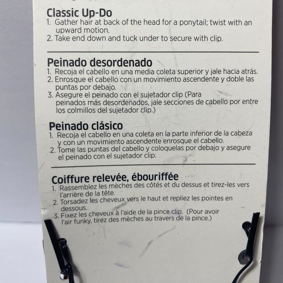 Vidal Sassoon Double Teeth Extra Hold Hair Clip - Picture 7 of 11